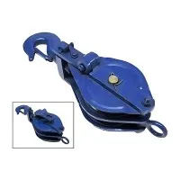 Bloc de poulie à double roue