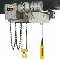 PALAN ÉLECTRIQUE À CHAÎNE À FAIBLE HAUTEUR